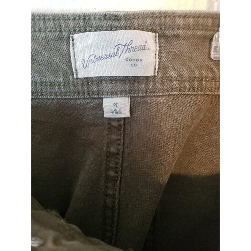 New Women’s High-Rise Sailor Wide Leg Ankle Jeans Universal Thread Y2K Size 20 - Picture 4 of 12